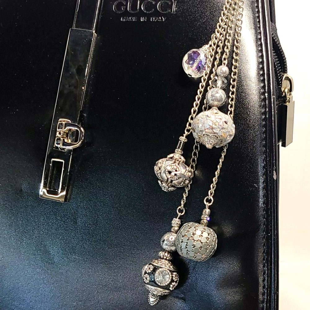 Purse Charm Handbag Bling Crossbody Tote Jewelry